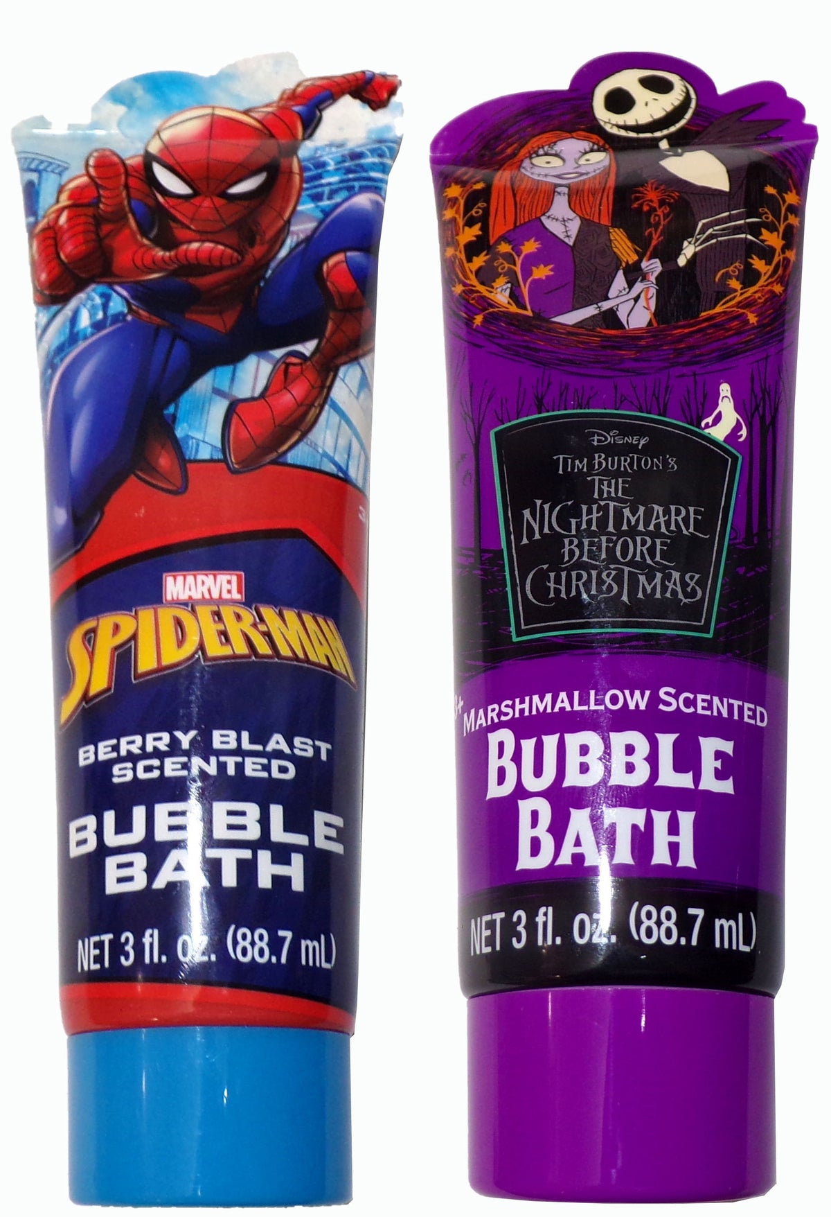 Disney Pixar - Marvel & The Nightmare Before Christ - Bubble Bath 2-Pack