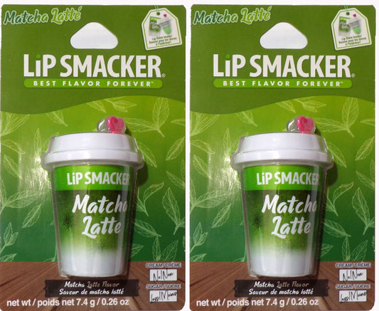 Lip Smacker Matcha Latte Flavor Lip Balm 7.4 g (Set of 2)
