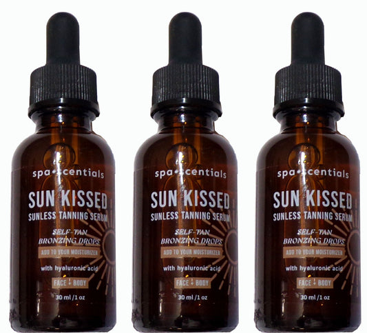 Share spa scentials Sun Kissed Sunless Tanning Serum 3-Pack, 2 fl. oz.