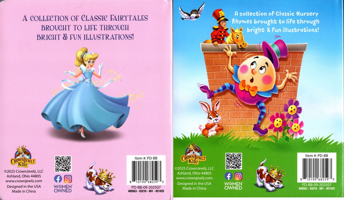 My First Book of Mother Goose & Fairy Tales - Classic Fairy Tales Book