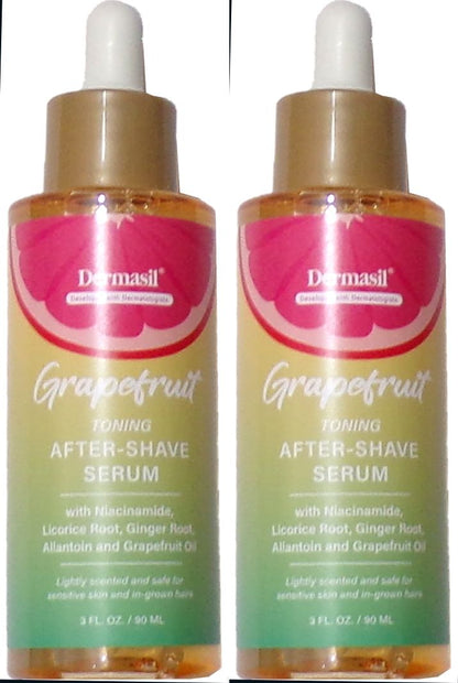Dermasil Grapefruit Toning After - Shave Serum 3fl oz (Set of 2)