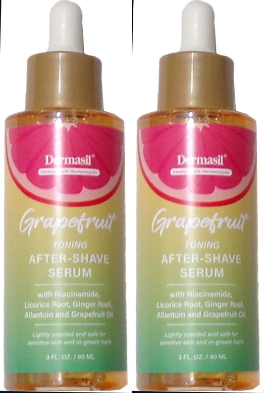 Dermasil Grapefruit Toning After - Shave Serum 3fl oz (Set of 2)