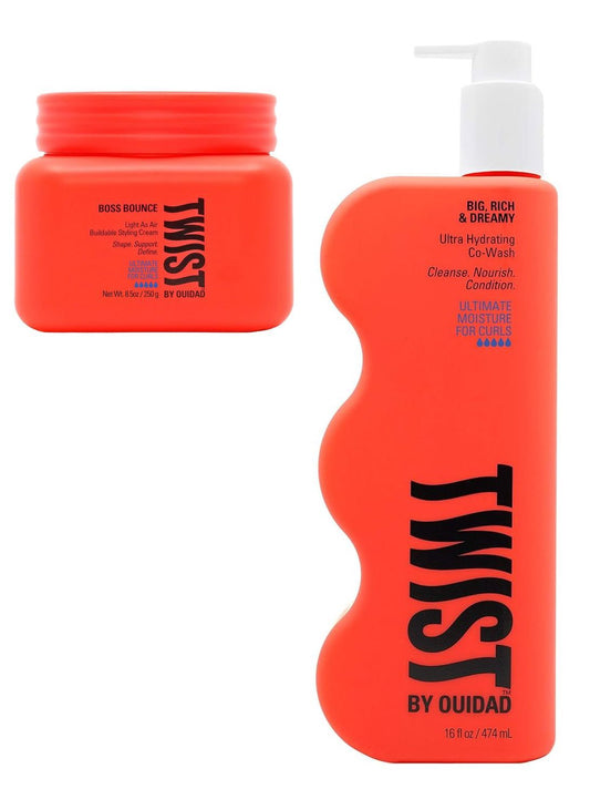 TWIST Big, Rich & Dreamy Ultra-hydrating Cowash and Buildable Hair Styling Cream