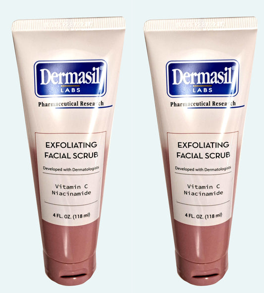 Dermasil Labs - Pharmaceutical Research - Exfoliating Facial Scrub Vitamin C & Niacinamide 4fl oz