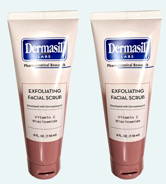Dermasil Labs - Pharmaceutical Research - Exfoliating Facial Scrub Vitamin C & Niacinamide 4fl oz