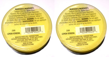 Lemon Verbena Scented - Aromatherapy Signature - Salt Scrub Gommage AUX Sels 5.1fl (Set of 2)