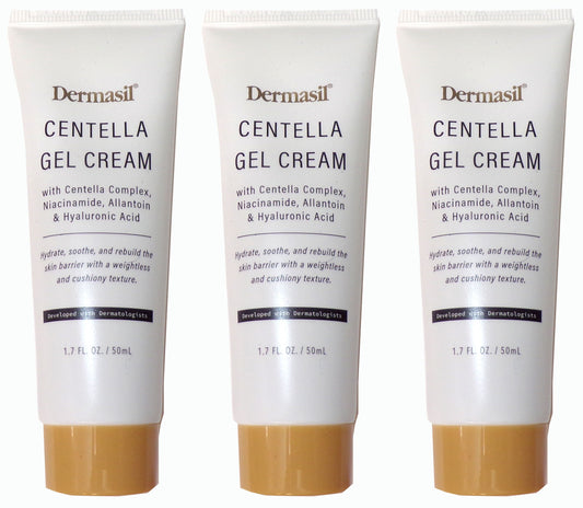 Dermasil Centella Gel Cream with Centella Complex, Niacinamide (Set of 3)