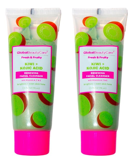 Fresh & Fruity Kiwi + Kojic Acid Renewing Facial Cleanser Vitamin A,C,E. 2,5 oz.
