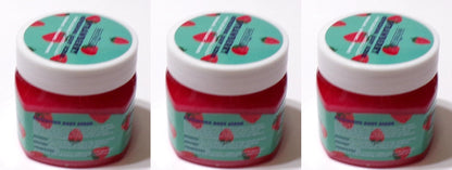 The Spathecary Strawberry Refreshing Body Scrub Pink Sugar & Vitamins (Set of 3)