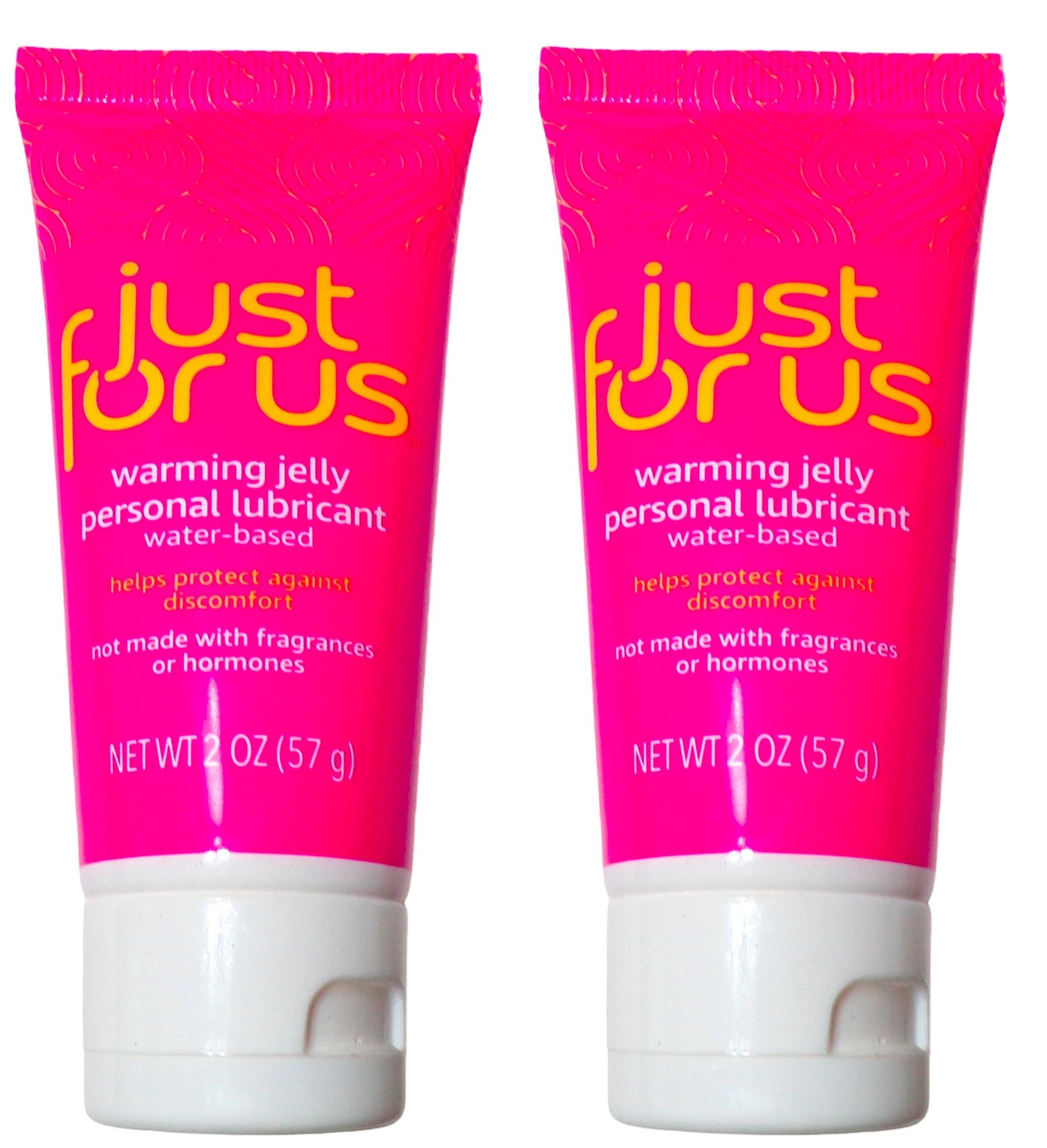 Just For Us Warming Jelly Personal Lubricant 2 oz (Set of 2)
