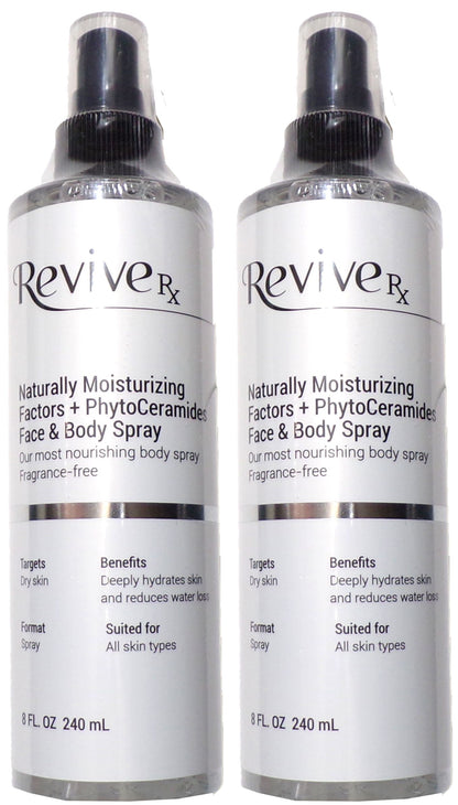 REVIVE Rx Naturally Moisturizing Factors & Phytoceramides Face&Body Spray (8oz)