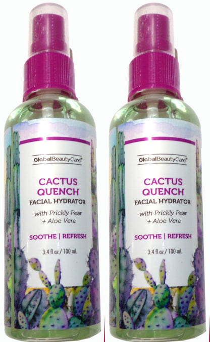 Global Beauty Care Cactus Quench Facial Hydrator Mist with Prickly Pear & Aloe