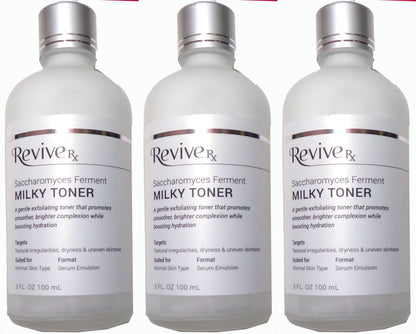 Revive Rx Saccharomyces Ferment Milky Toner 3-Pack, 9 fl. oz.