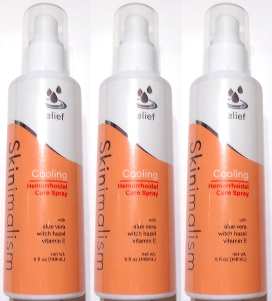 Skinimalism Cooling Hemorrhoidal Care Spray (Set of 3)