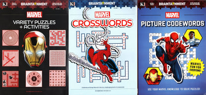 Braintainment - Crosswords, Picture Codewords and Variety Puzzles Book