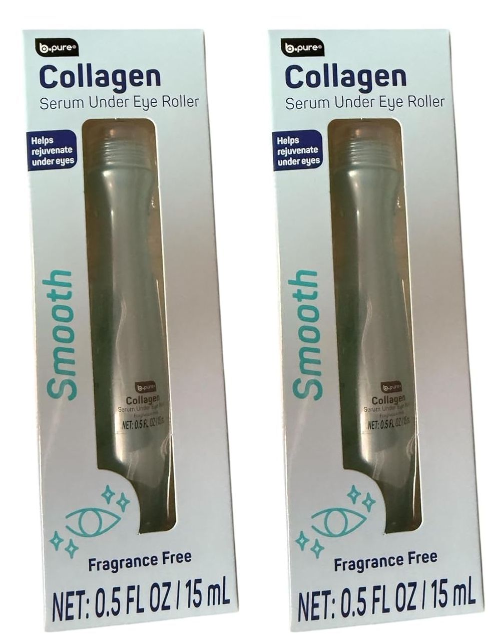 Collagen Under Eye Roller SERUM. Restoring Tightenting (Set of 2)