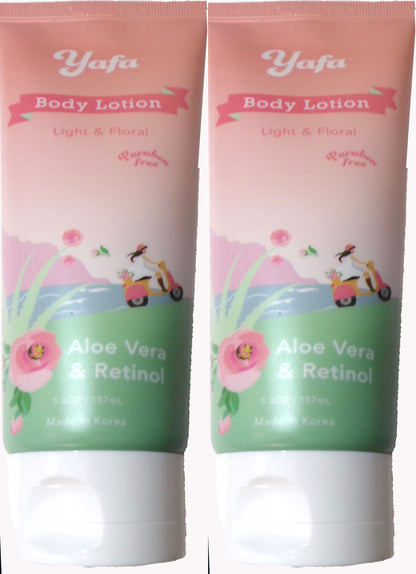 Yafa Beauty Care & Accessories Body Lotion (Retinol, Aloe, and Centella Asiatica