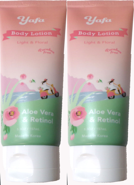 Yafa Beauty Care & Accessories Body Lotion (Retinol, Aloe, and Centella Asiatica