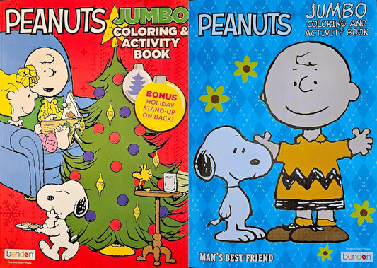 Peanuts - Jumbo Coloring & Activity Books v2 (Set of 2 Books)