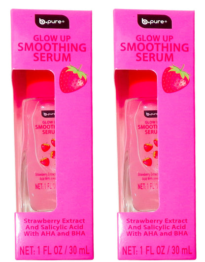 B-pure Glow Up Revitalizing Serum - Pomegranate & Peptides 1oz (Set of 2)