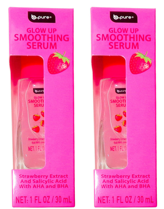 B-pure Glow Up Revitalizing Serum - Pomegranate & Peptides 1oz (Set of 2)