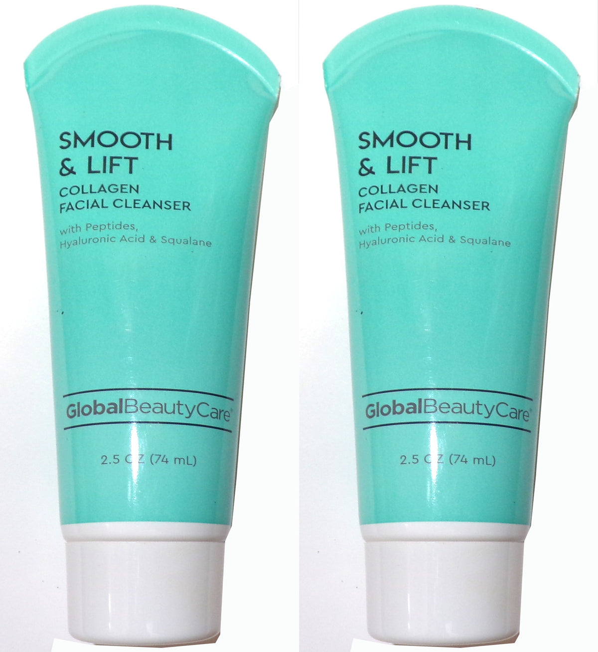 Global Beauty Care Smooth & Lift Collagen Facial Cleanser 2-Pack, 5.0 fl. oz.