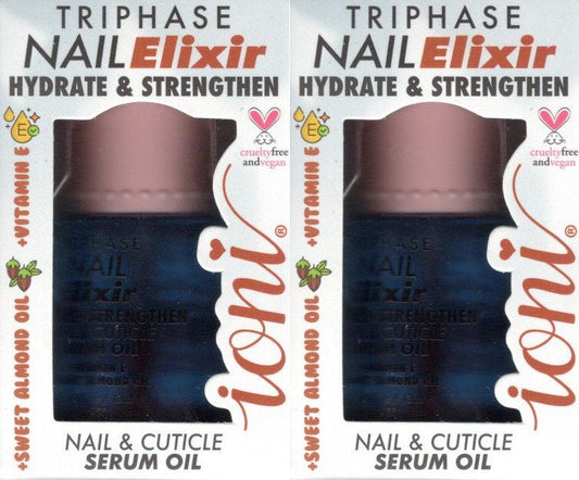 ioni Triphase Nail Elixir Cuticle Serum Oil 0.5 FL OZ