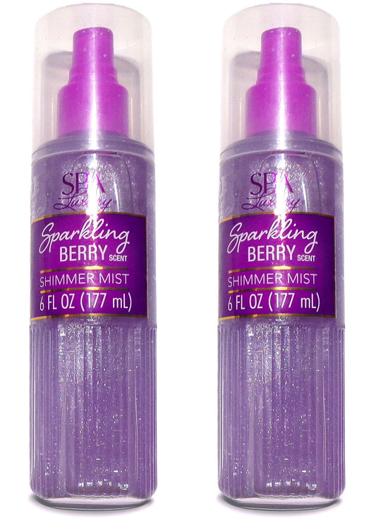 SPA Luxury—Sparkling Berry Shimmer Mist Berry—6 oz (Set of 2)