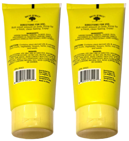 Nourishing Body Scrub - Vanilla Bean & Honey 5fl oz./147.8ml (Set of 2 Pack)