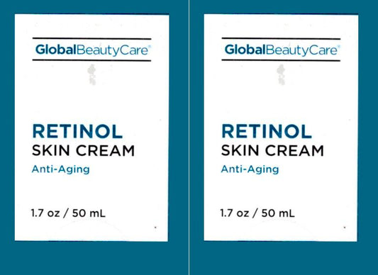 Global Beauty Care Anti-Aging Retinol Skin Care Cream 1.7oz (Set of 2))