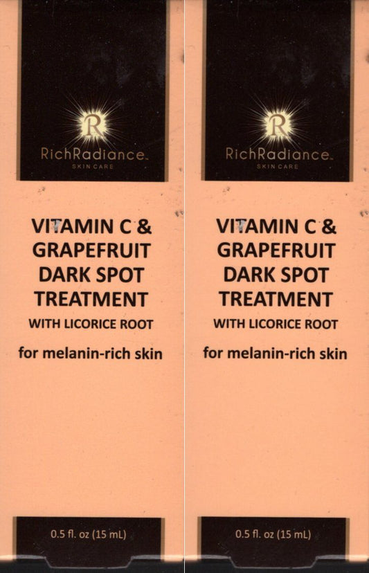 Vitamin C & Grapefruit Dark Spot Treatment with Licorice Root 0,5oz, 15ml Set