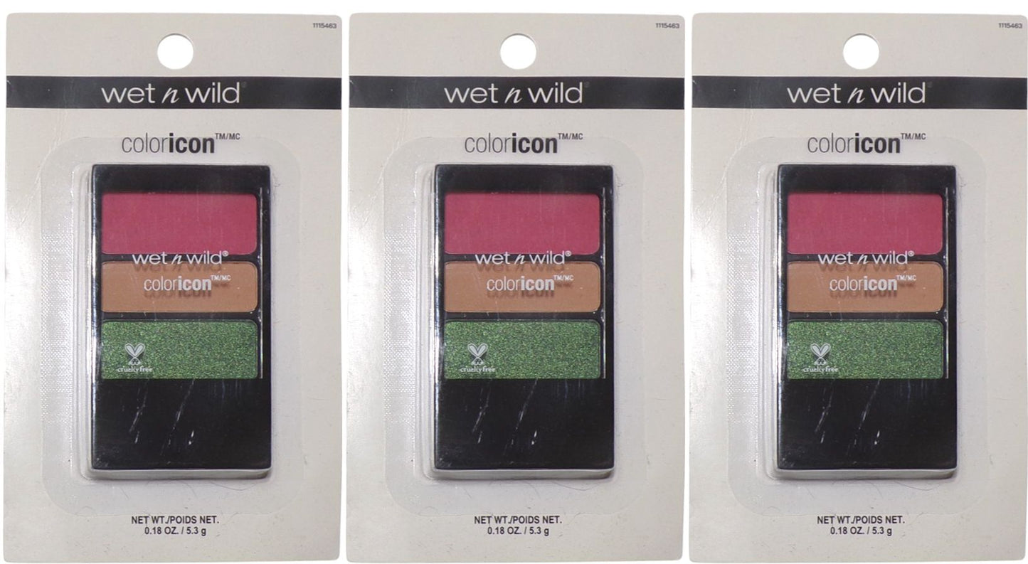 wet n wild coloricon eyeshadow v.3 (Set of 3)