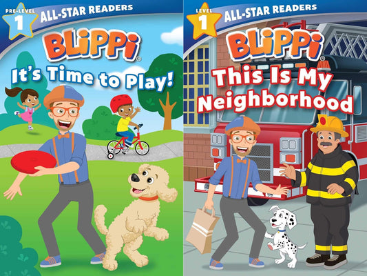 Blippi: This Is My Neighborhood & It's Time to Play All-Star Reader Level 1