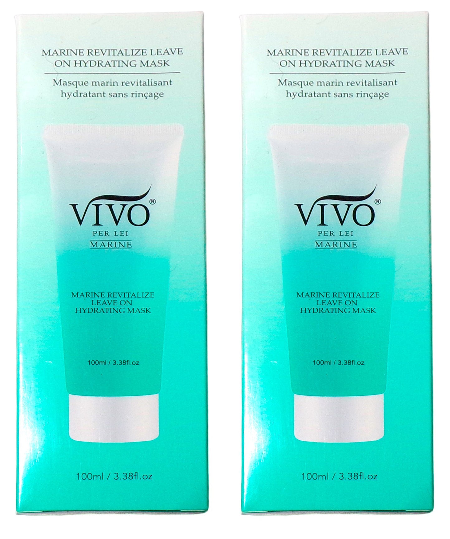 Vivo Marine Revitalize Leave On Hydrating Mask 3.38 oz (Set of 2)