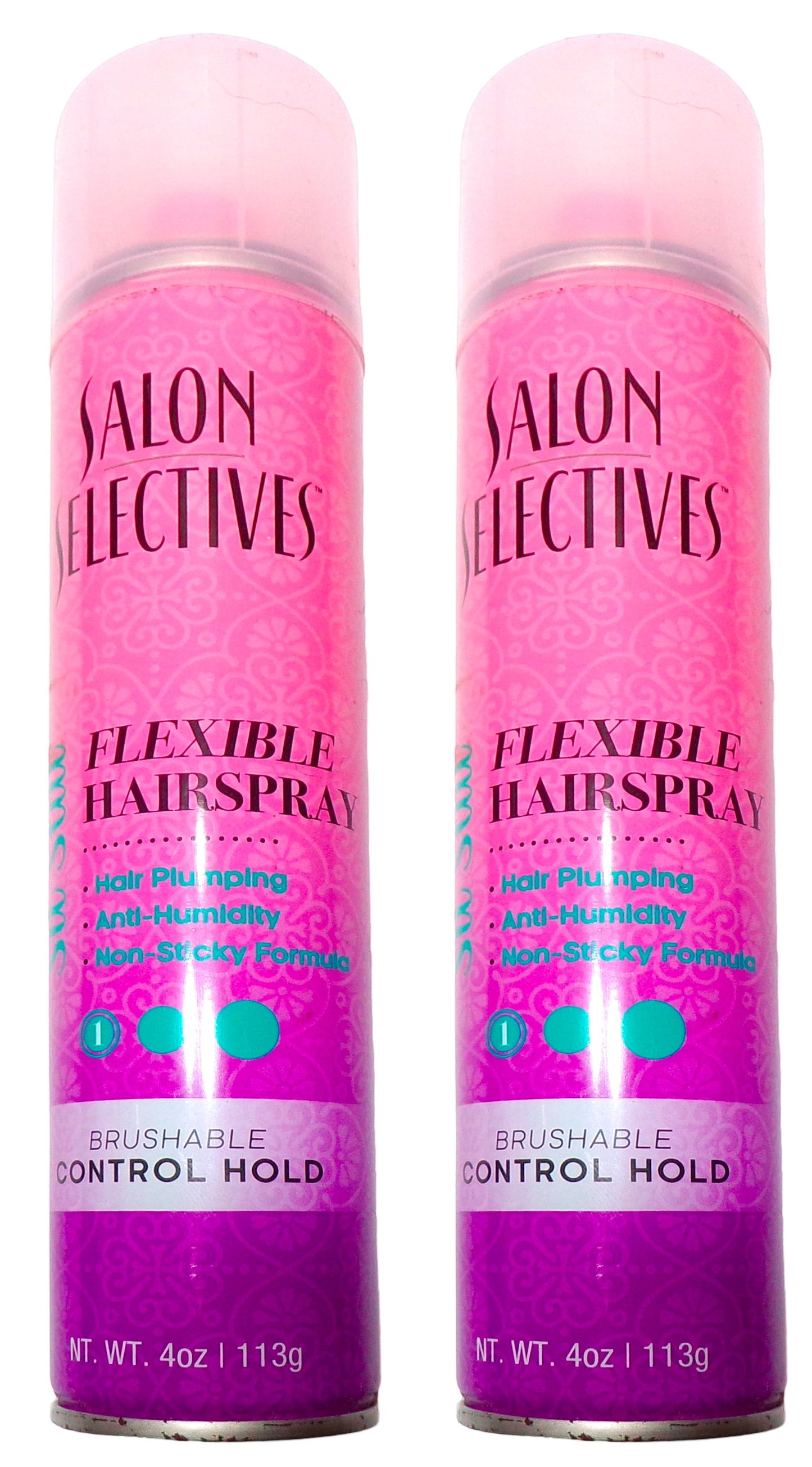 Salon Selectives Flexible Hair Spray - Brushable Control (Set of 2)