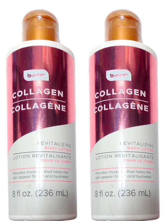 b-Pure Collagen Revitalizing Body Lotion 8 fl oz (Set of 2)