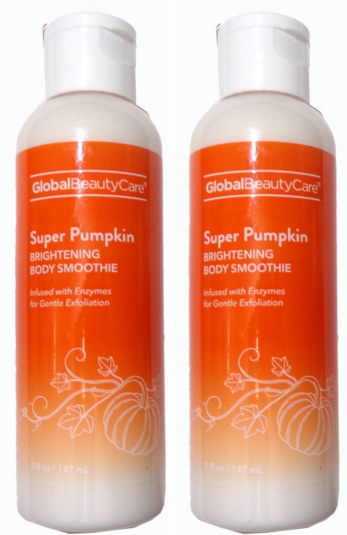 Global Beauty Care Super Pumpkin Brightening Body Smoothie 2-Pack, 10 fl. oz.