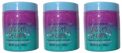 Onyx Bathhouse Foaming Body Scrub Unicorn Dreams 14 oz