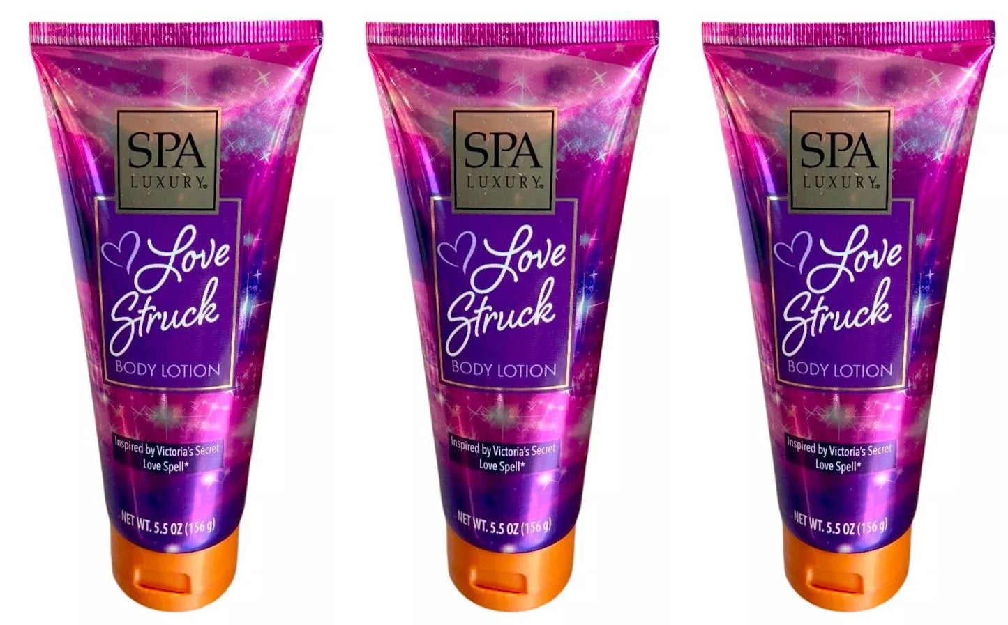 LOVE STRUCK BODY LOTION 5.5 OZ (Set of 3 Pack)
