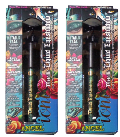 Ioni Metallic Teal Metallic Liquid Eyeshadow Angel (Set of 2)