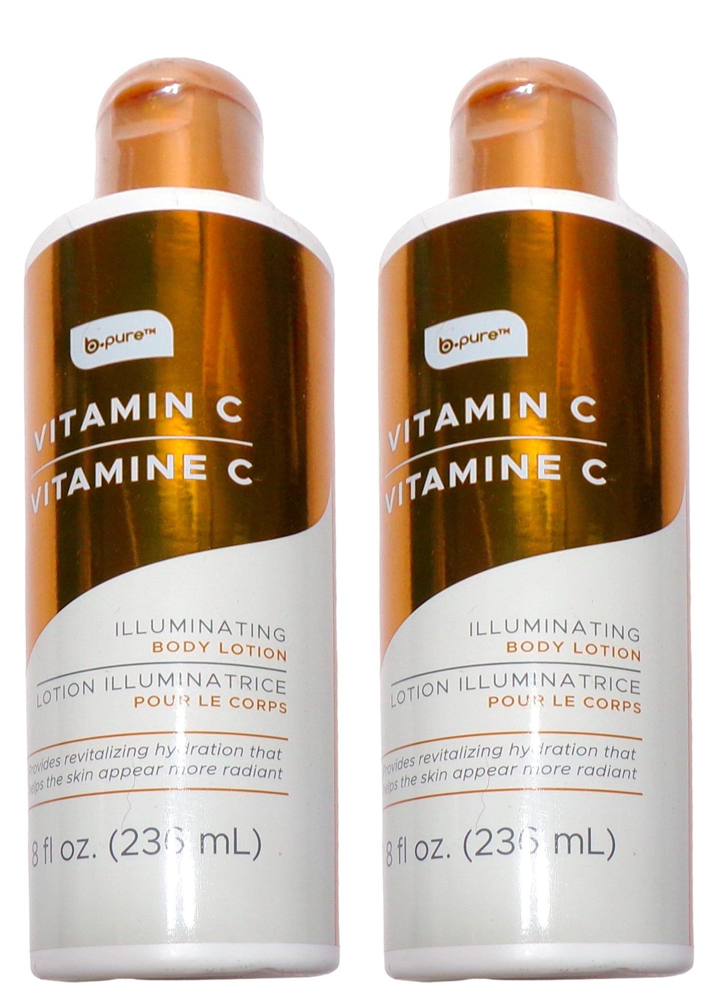 b-pure Vitamin C Illuminating Body Lotion 8oz (Set of 2)