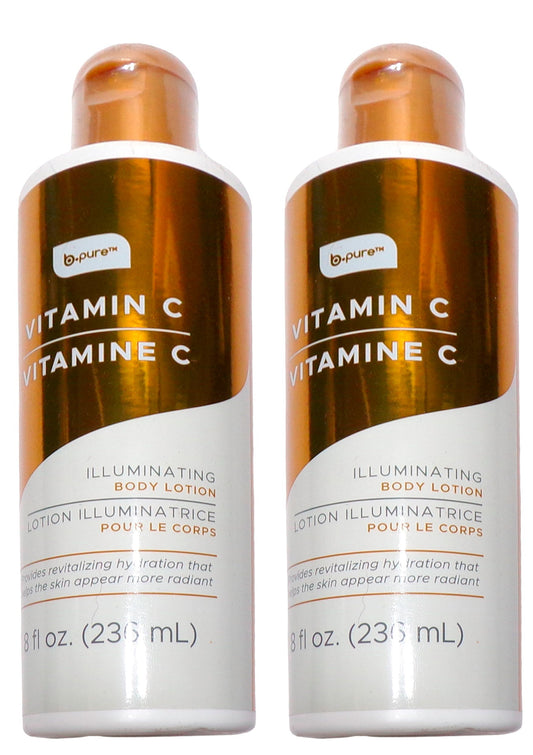 b-pure Vitamin C Illuminating Body Lotion 8oz (Set of 2)
