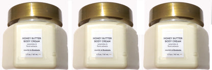 River & Rowe Honey Butter Body Cream (3-Pack / 5 fl oz / 147 mL each)