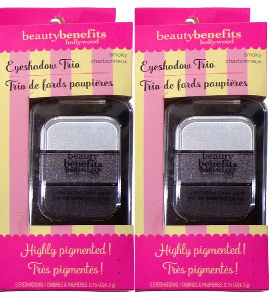 Beauty Benefits Eyeshadow Trio smoky (Set of 2)