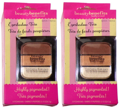 Beauty Benefits Eyeshadow Trio spice (Set of 2)