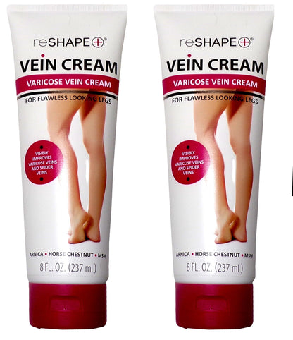reSHAPE Vein Cream for Flawless Looking Legs (Set of 2)