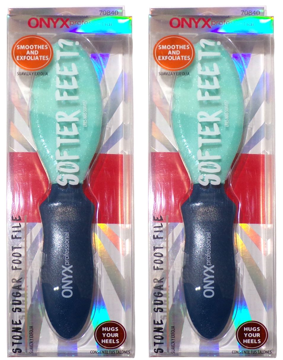 Onyx Feet Stone Sugar File Softer Feet New Feet (Set of 2)
