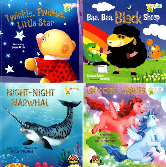 Bed Time Story Book - Twinkle, Twinkle, Little Star: Baa, Baa, Black: Night-Nigh