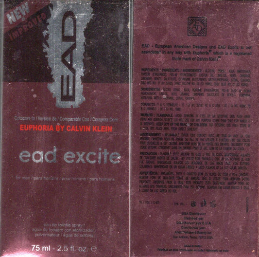 EAD Excite Cologne for Men 2.5 oz