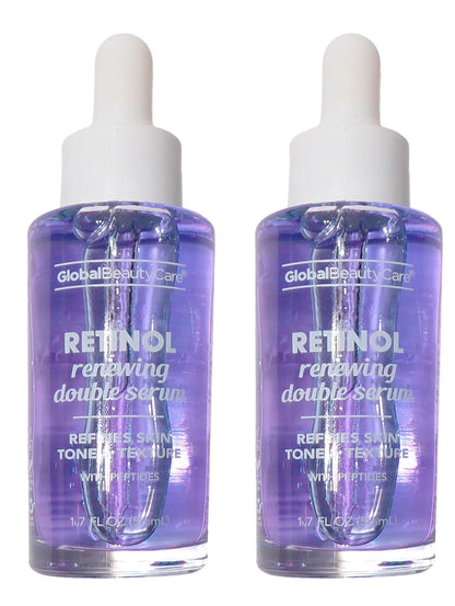 Global Beauty Care Retinol Renewing Double Serum (Set of 2)